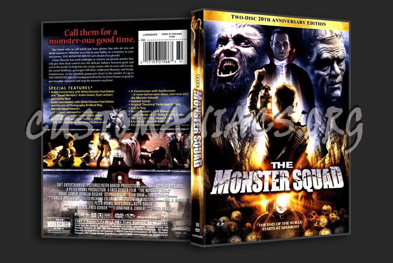 The Monster Squad dvd cover