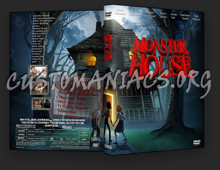 Monster House dvd cover