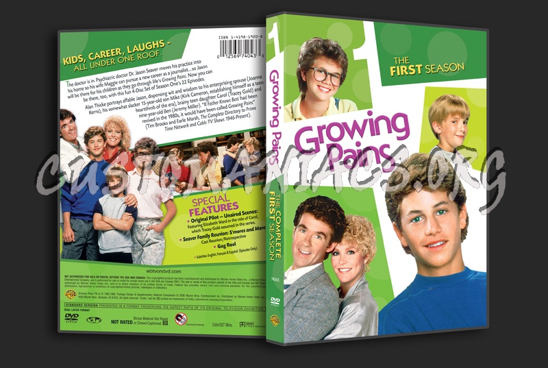 Growing Pains Season 1 dvd cover