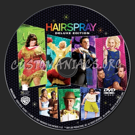 Hairspray dvd label