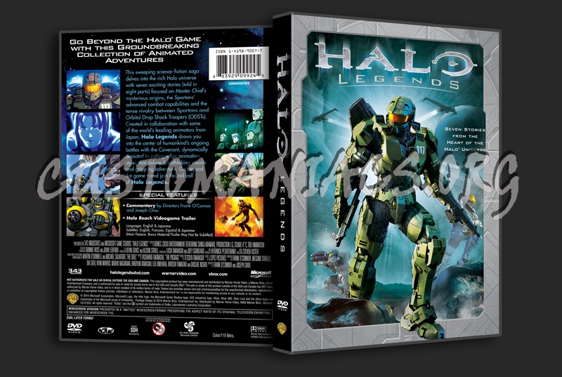 Halo Legends dvd cover