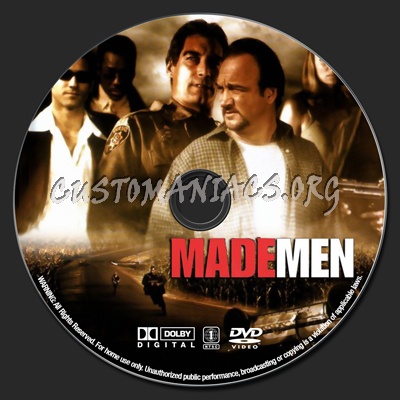 Made Men dvd label