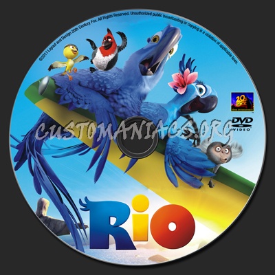 Rio dvd label