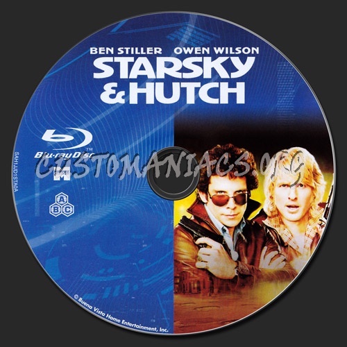 Starsky & Hutch blu-ray label