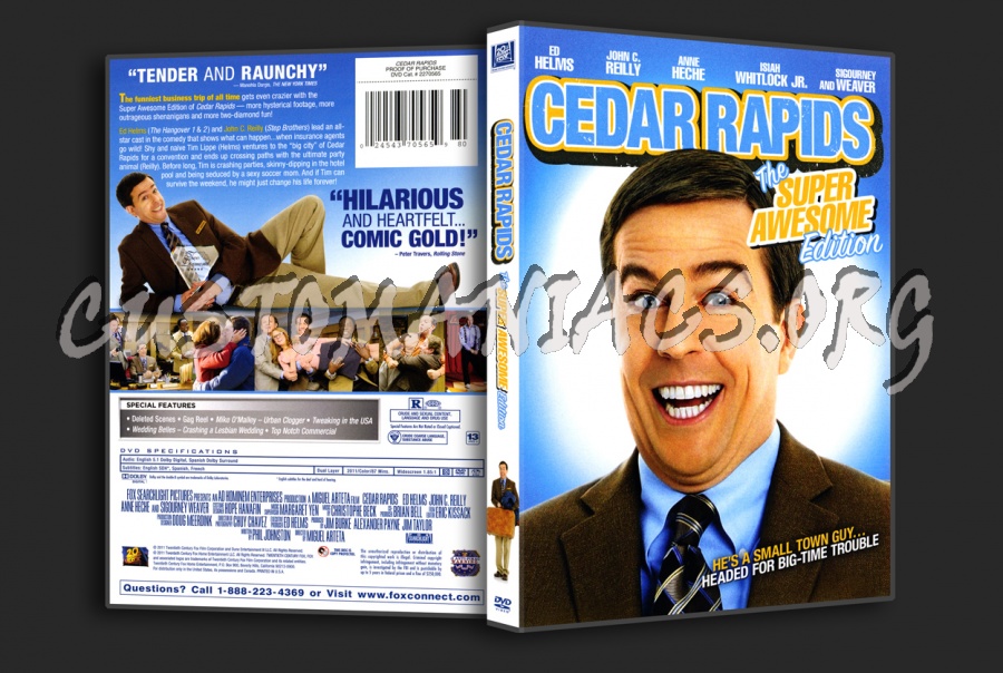 Cedar Rapids dvd cover