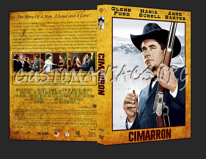 Western Collection Cimarron dvd cover