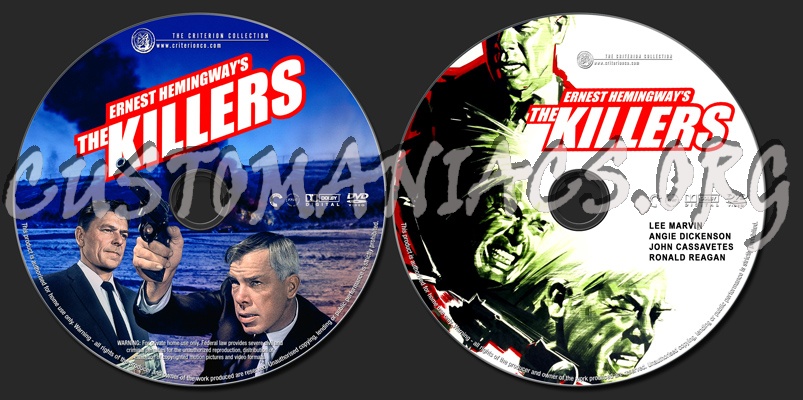 The Killers dvd label
