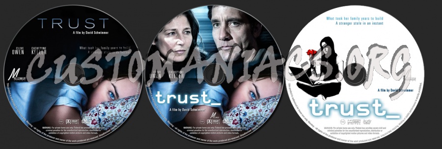 Trust dvd label