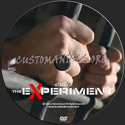 The Experiment dvd label