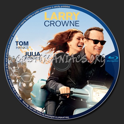 Larry Crowne blu-ray label