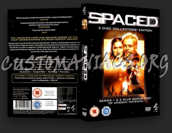 Spaced The Complete Series dvd cover