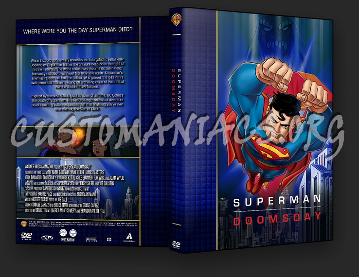 Superman: Doomsday - TV Collection dvd cover
