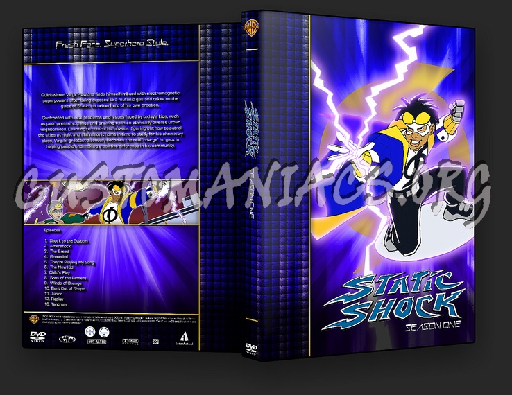 Static Shock - TV Collection dvd cover