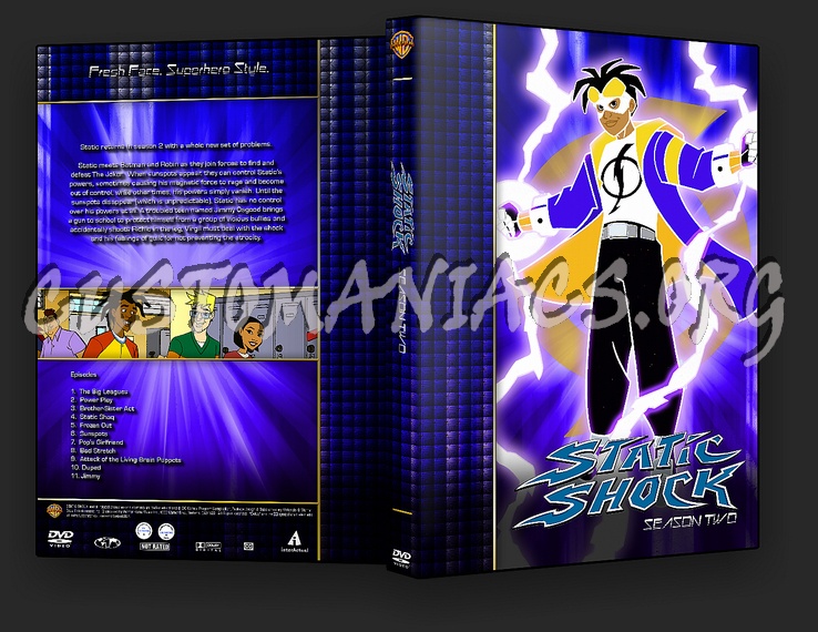 Static Shock - TV Collection dvd cover