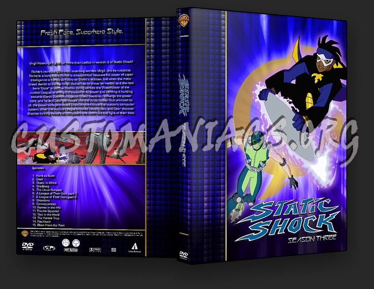 Static Shock - TV Collection dvd cover