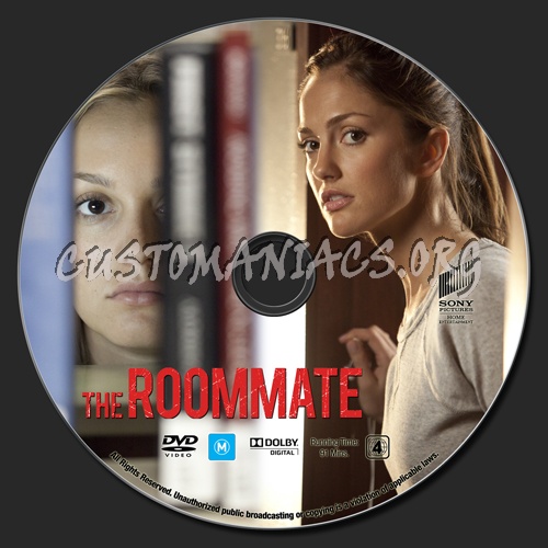 The Roommate dvd label