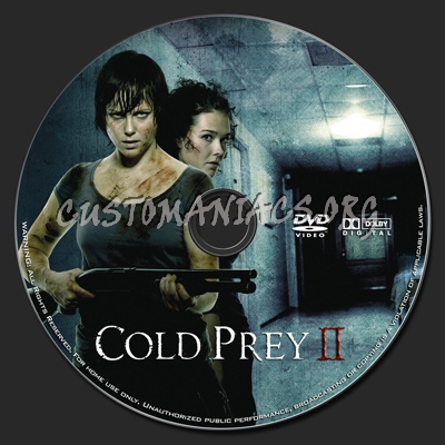 Cold Prey 2 dvd label