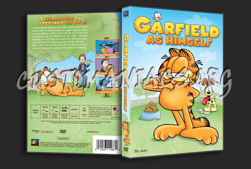 Garfield As Himself dvd cover