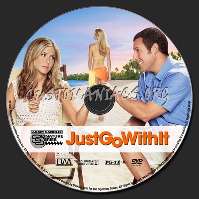 Just Go With It dvd label