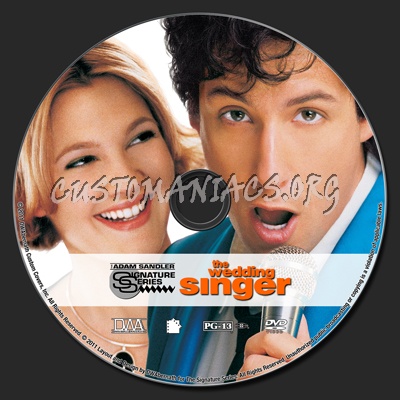 The Wedding Singer dvd label