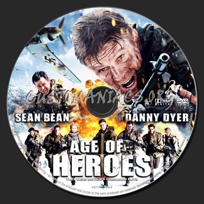 Age of Heroes dvd label