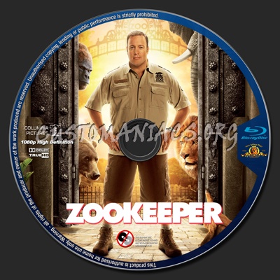 Zookeeper blu-ray label