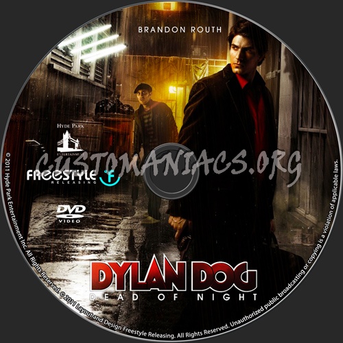 Dylan Dog Dead of Night dvd label