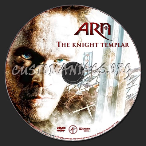 ARN: The Knight Templar dvd label
