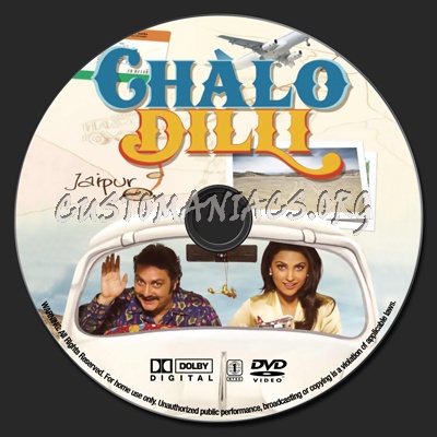 Chalo Dilli dvd label