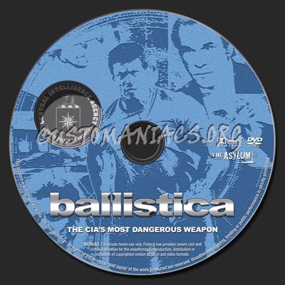 Ballistica dvd label