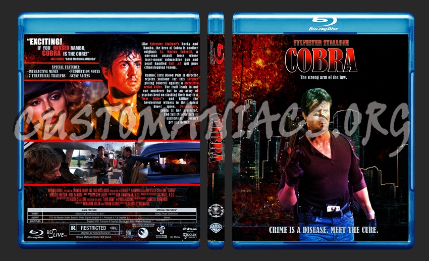Cobra blu-ray cover