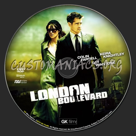 London Boulevard dvd label