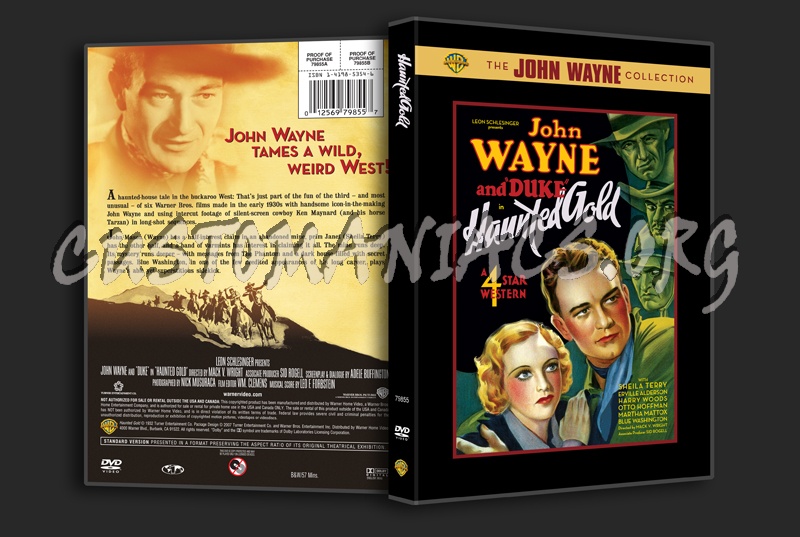 Haunted Gold dvd cover