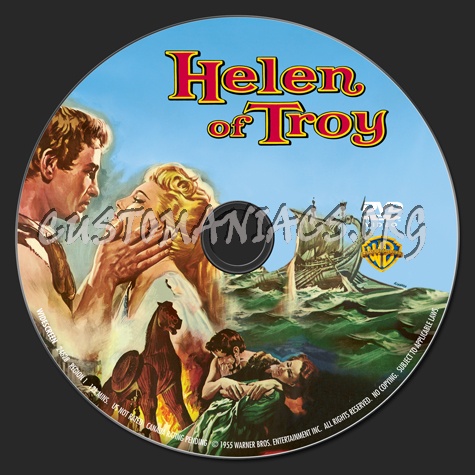 Helen of Troy dvd label