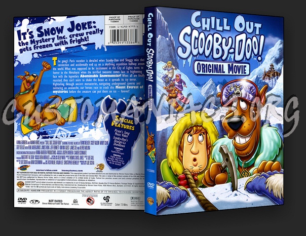 Chill Out Scooby-Doo original Movie dvd cover
