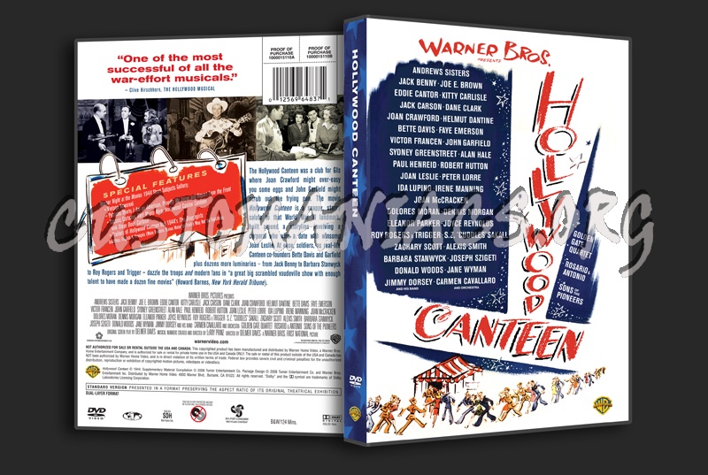 Holywood Canteen dvd cover
