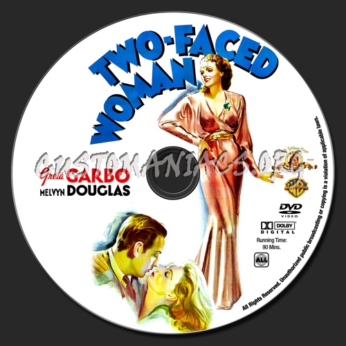 Two Faced Woman dvd label