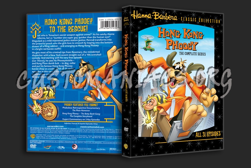 Hong Kong Phooey The Complete Series dvd cover