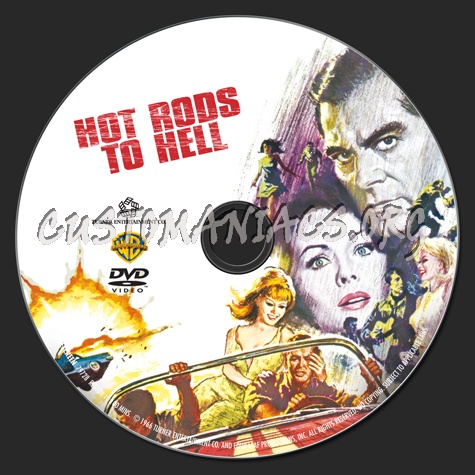 Hot Rods to Hell dvd label