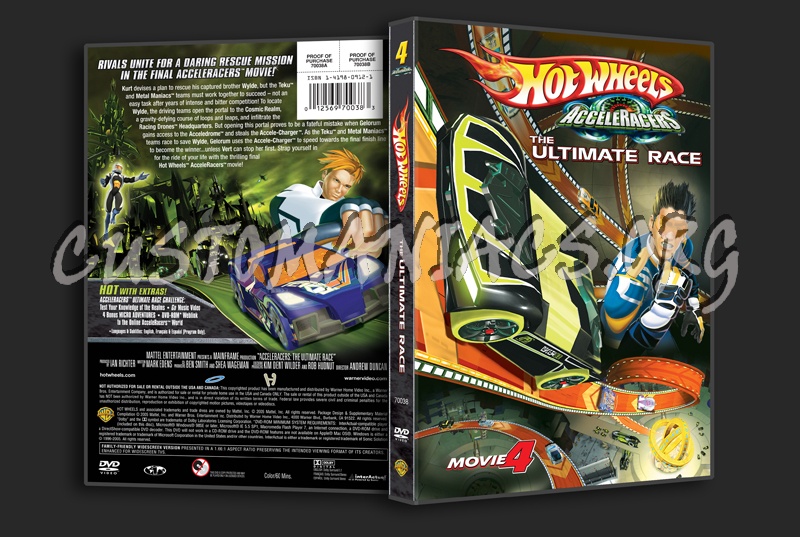 Hot Wheels Acceleracers The Ultimate Race dvd cover