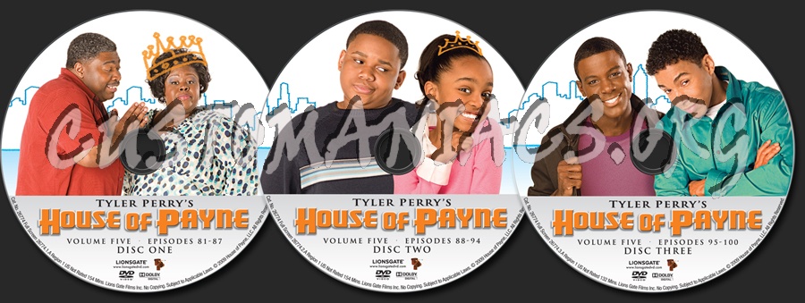 House of Payne Volume 5 dvd label