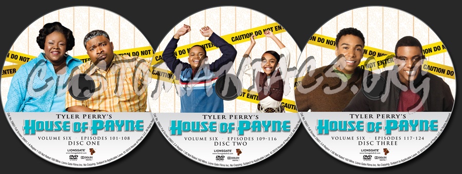 House of Payne Volume 6 dvd label
