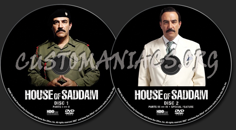 House of Saddam dvd label