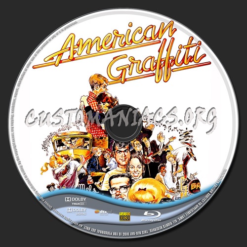 American Graffiti blu-ray label