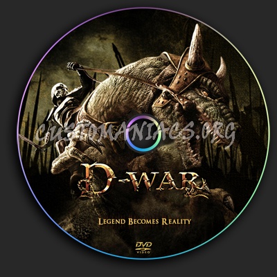 D-War dvd label