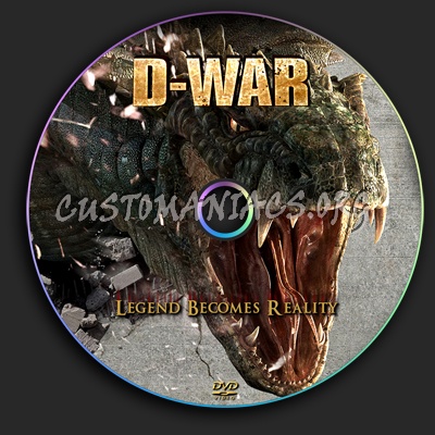 D-War dvd label