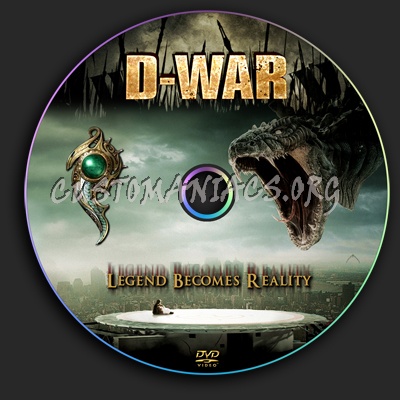 D-War dvd label