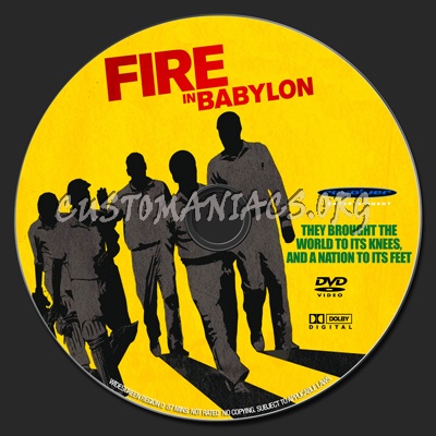 Fire in Babylon dvd label