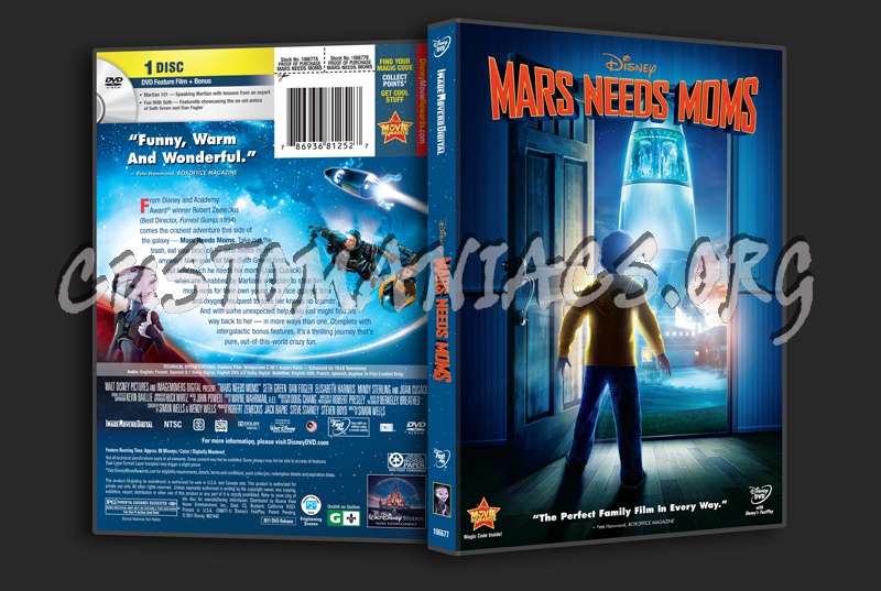 Mars Needs Moms dvd cover