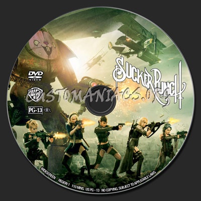 Sucker Punch dvd label